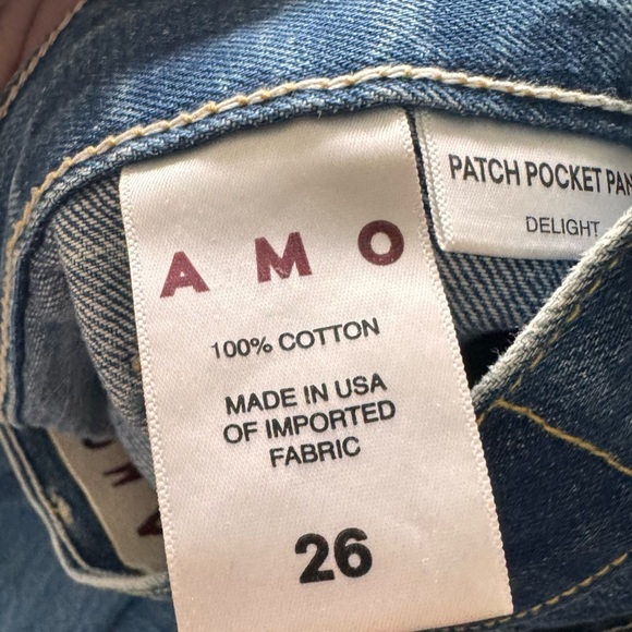 AMO Patch Pocket Pant ~ Delight - Picture 12 of 14